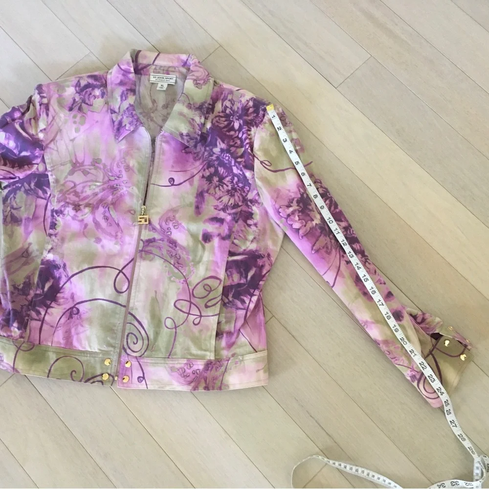 St John Sport by Marie Gray jean Jacket - Picture 7 of 12